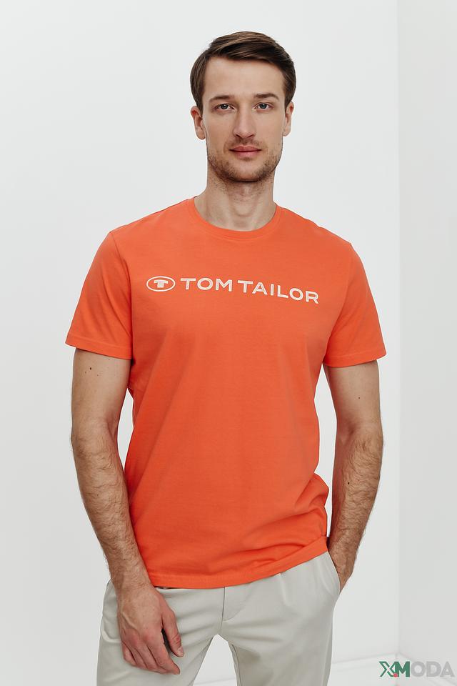 Футболка Tom Tailor оранжевая