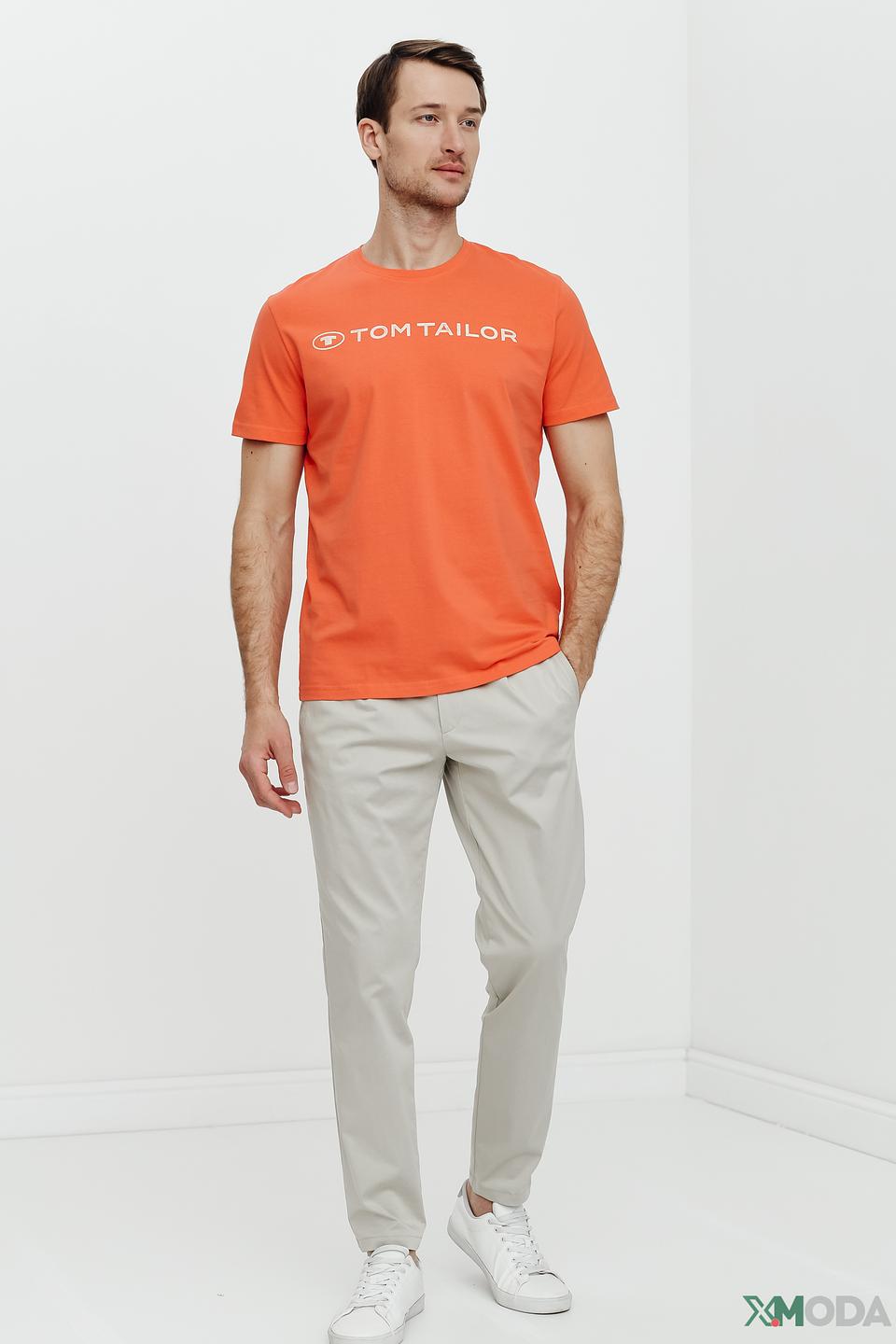 Футболка Tom Tailor оранжевая