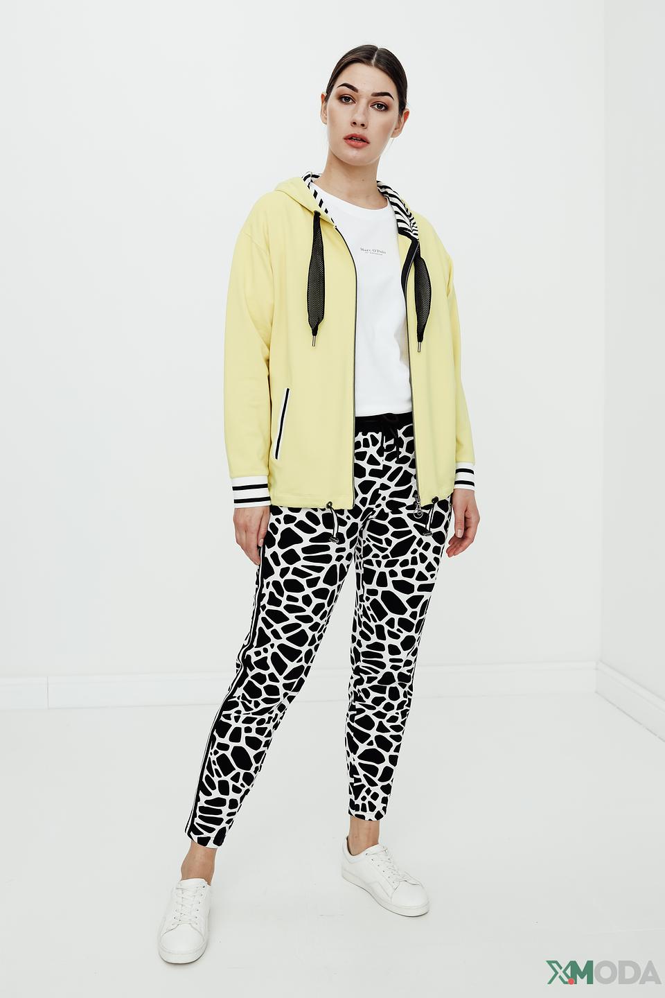 Жакет Tuzzi с капюшоном жёлтый