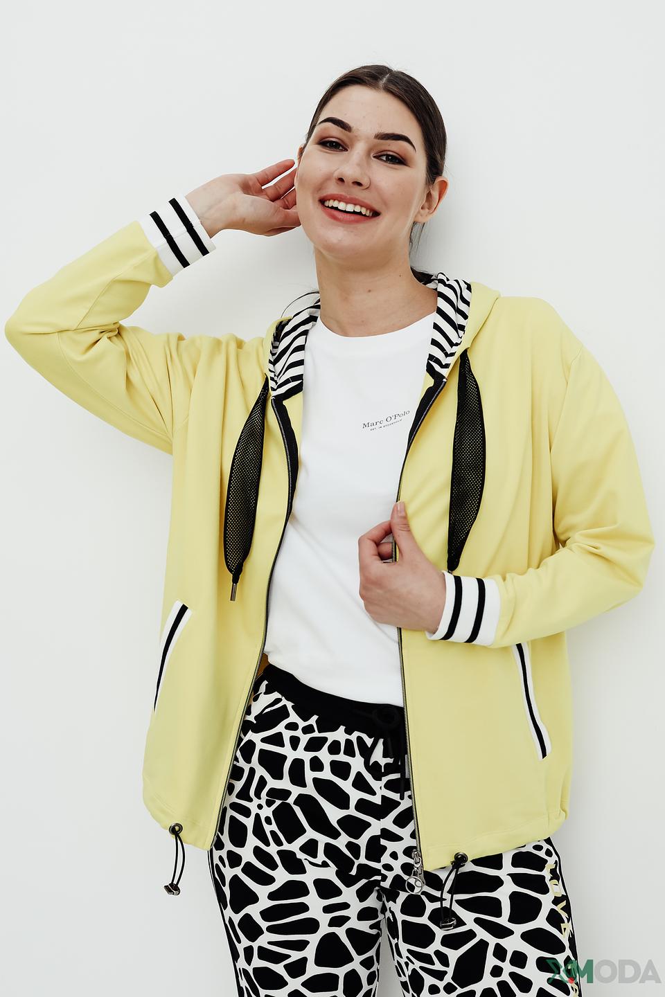 Жакет Tuzzi с капюшоном жёлтый