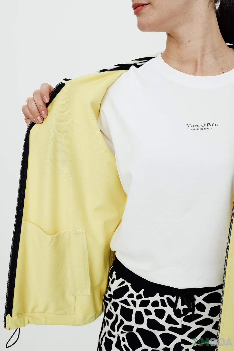 Жакет Tuzzi с капюшоном жёлтый