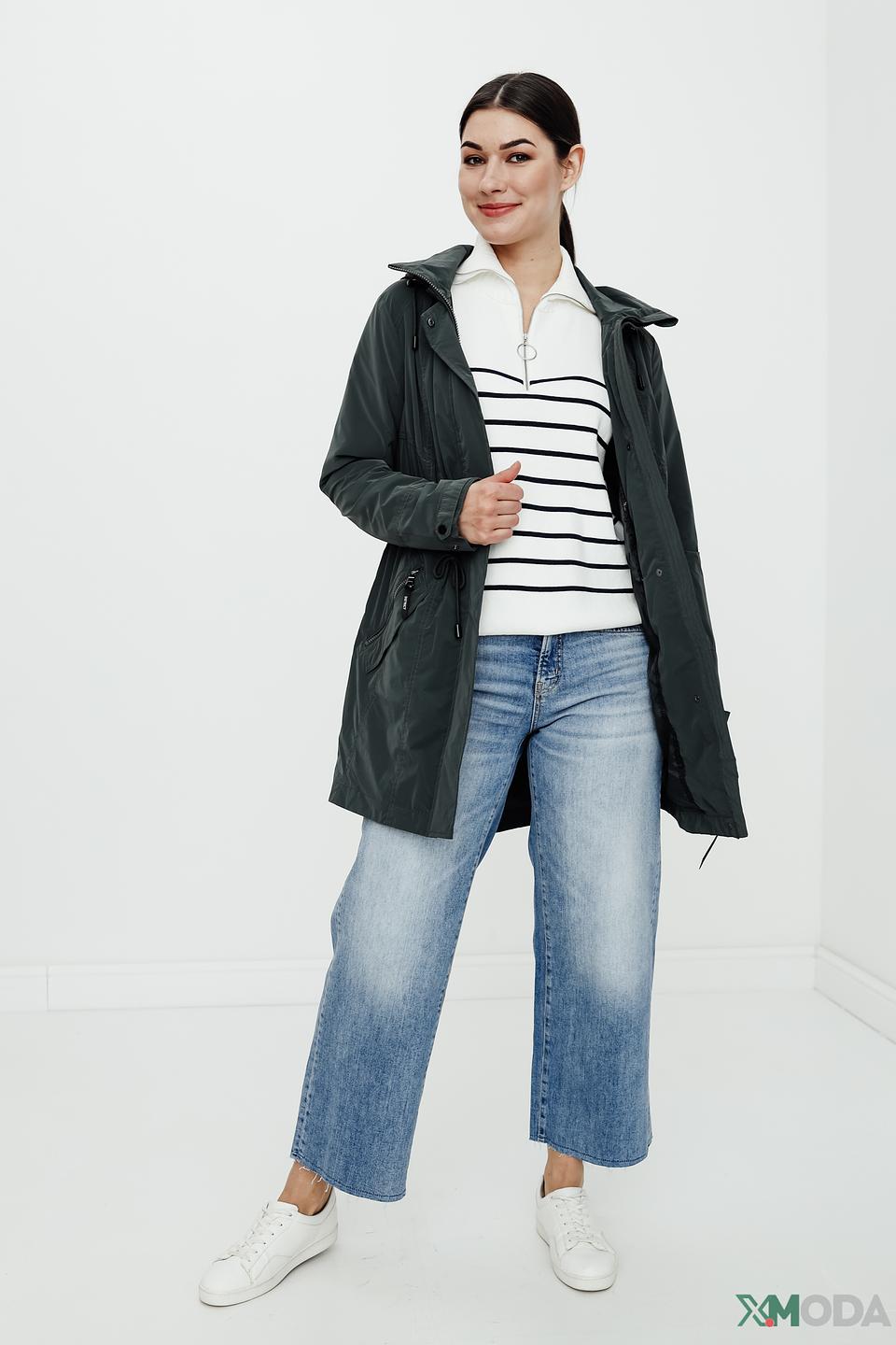 Джинсы Cambio клеш голубой