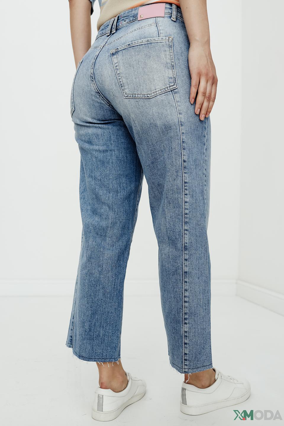 Джинсы Cambio клеш голубой