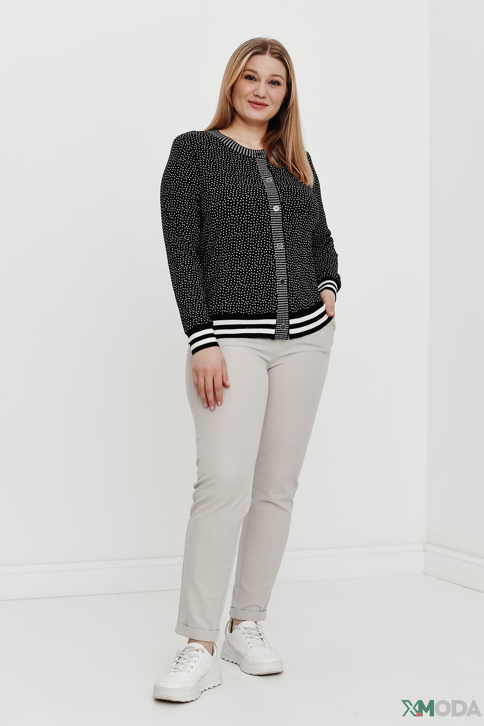 Жакет Eugen Klein в горошек чёрный