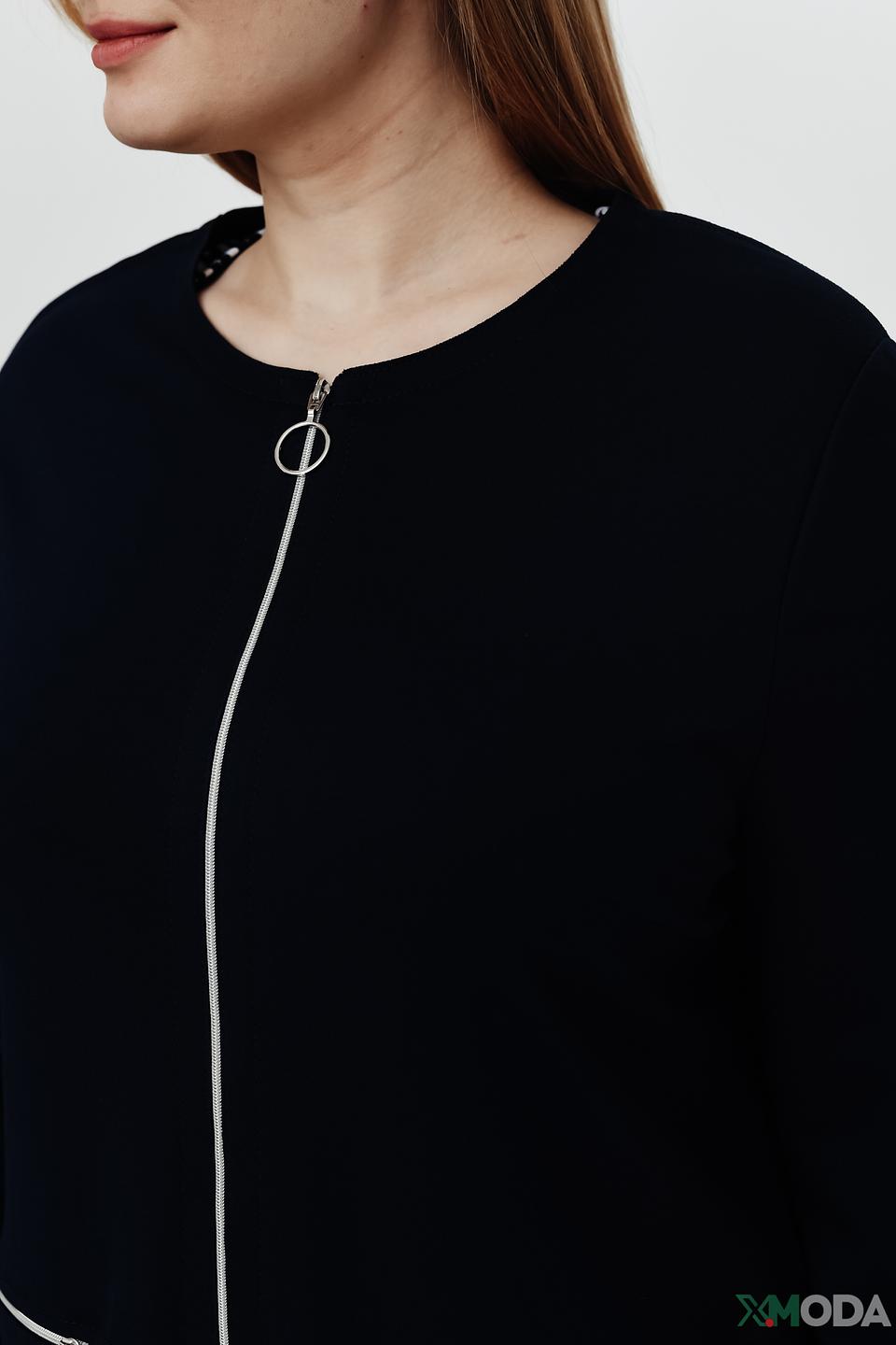 Жакет Frank Walder с молнией черный