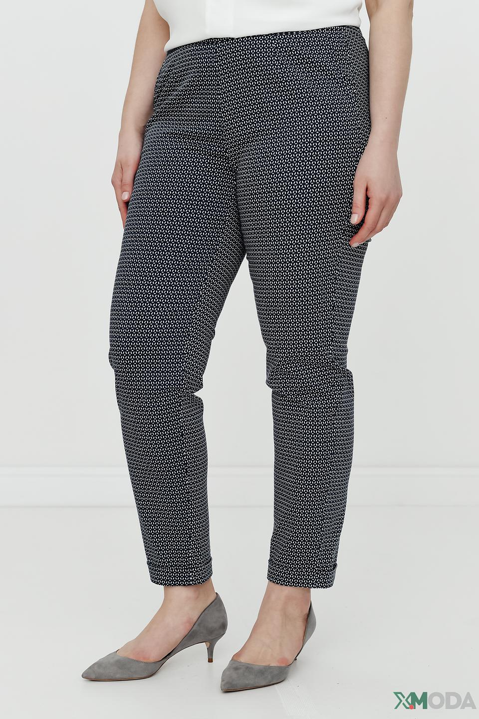 Брюки Frank Walder в мелкий принт