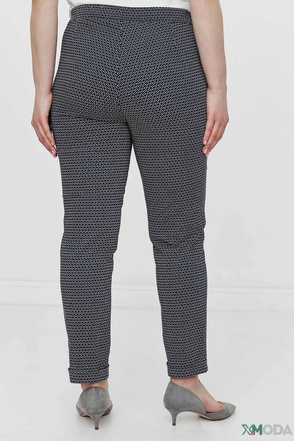 Брюки Frank Walder в мелкий принт