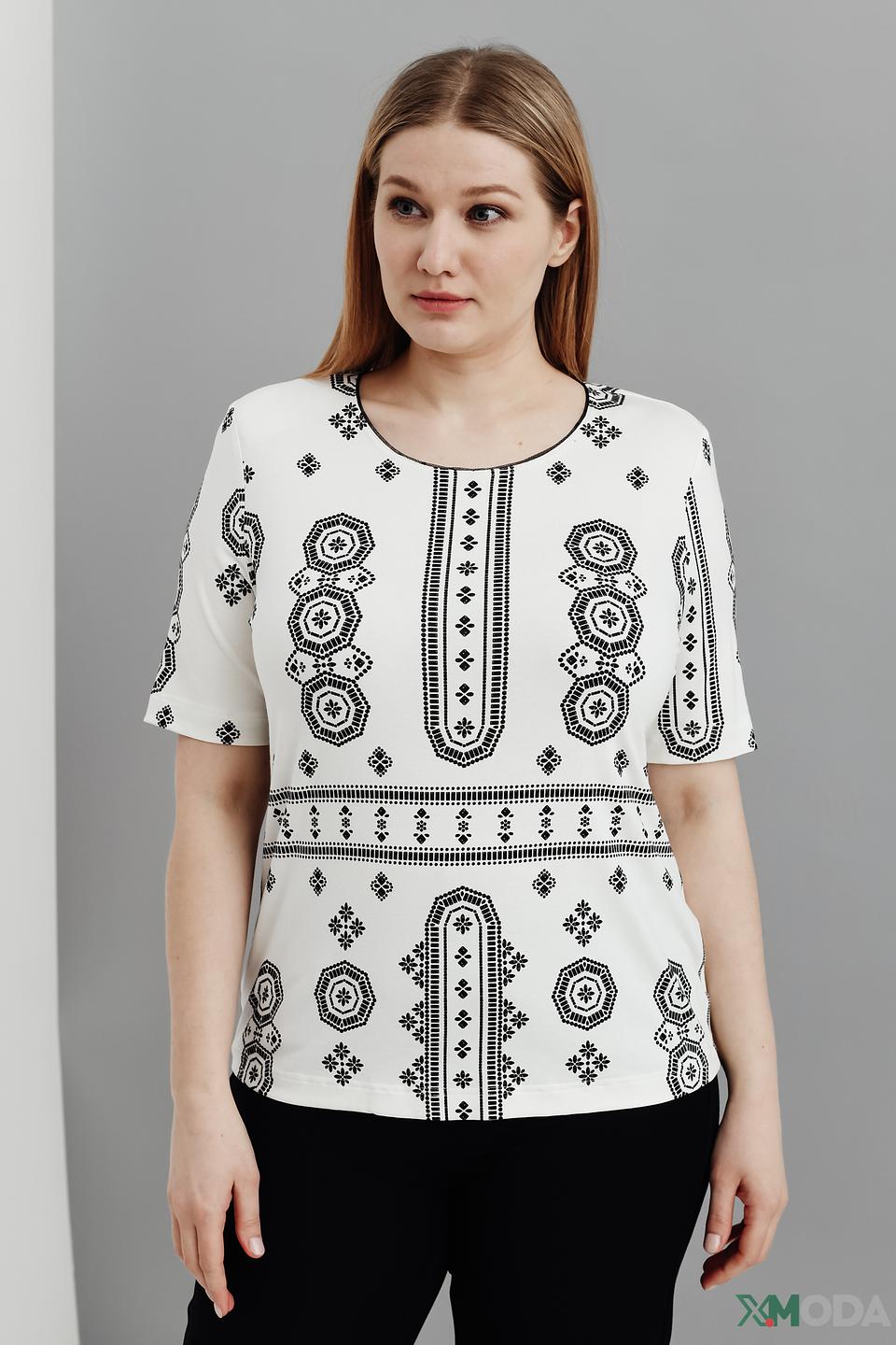 Блуза Eugen Klein с орнаментом