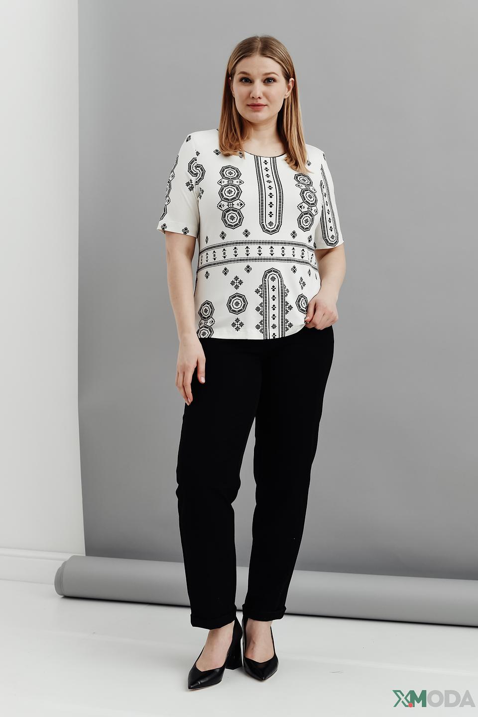 Блуза Eugen Klein с орнаментом