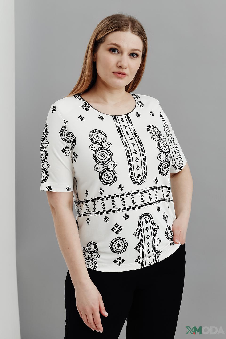 Блуза Eugen Klein с орнаментом