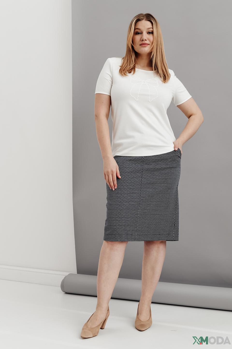 Футболка Eugen Klein с бантом