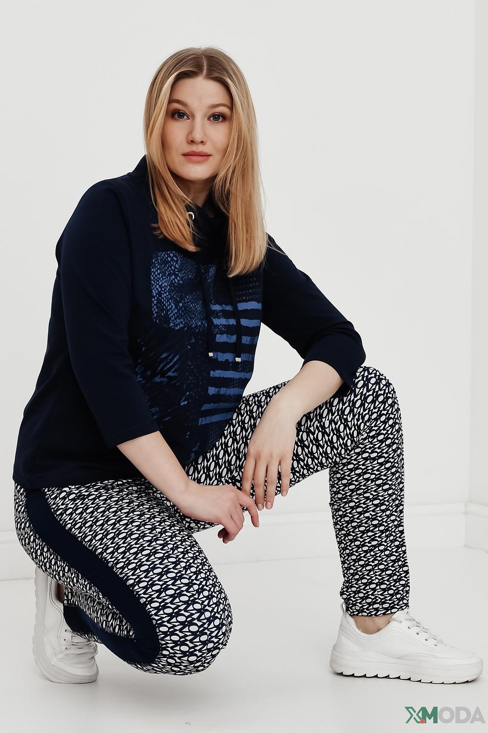 Пуловер Thomas Rabe с принтом