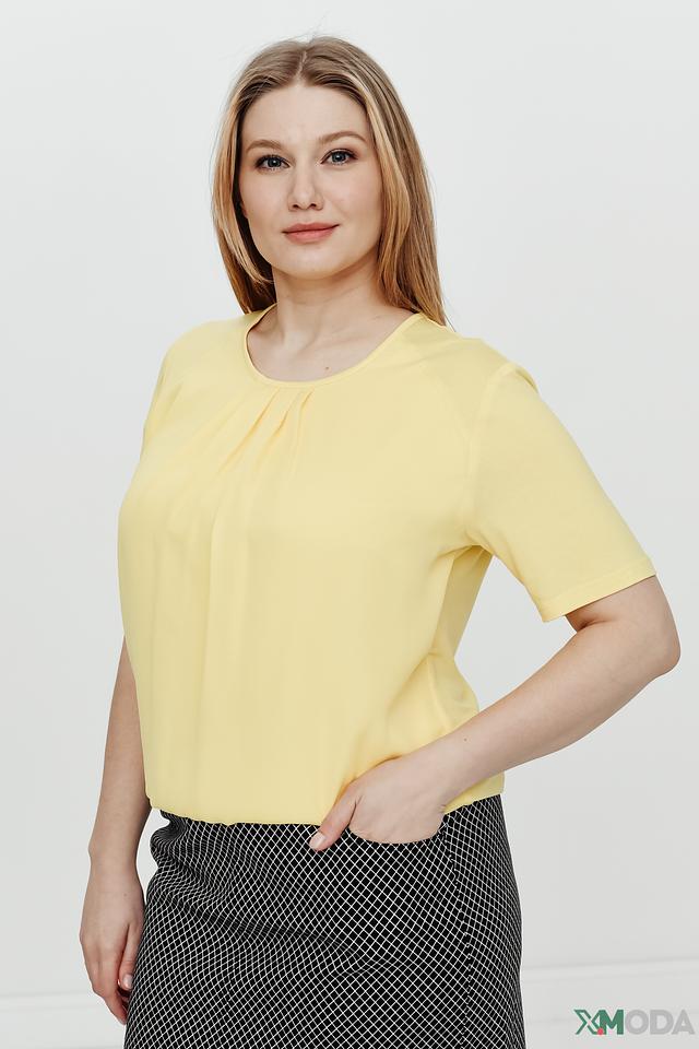 Блуза Frank Walder женская жёлтая