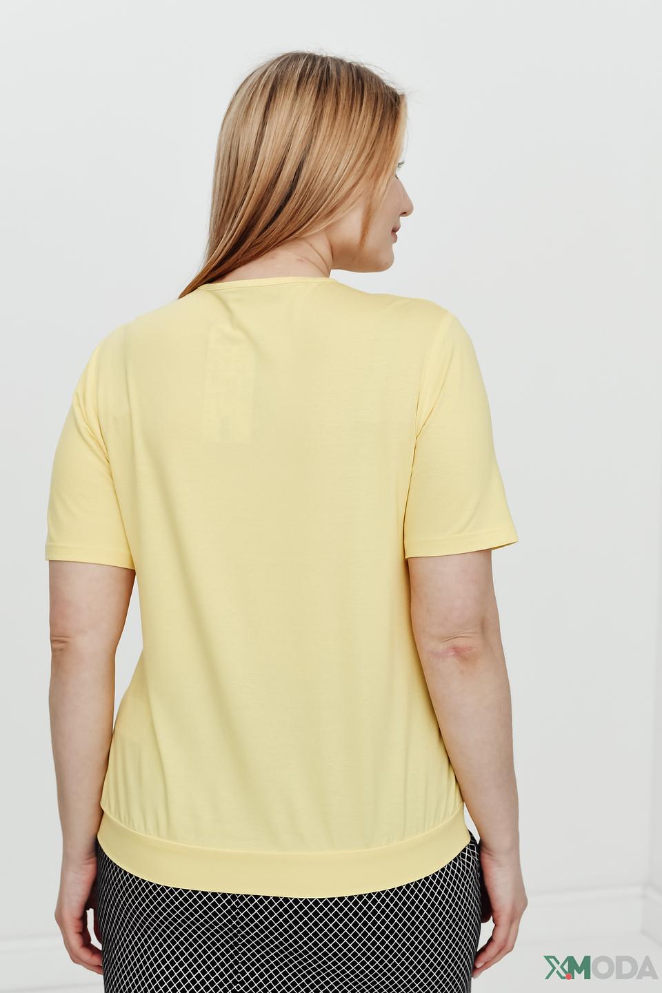 Блуза Frank Walder женская жёлтая
