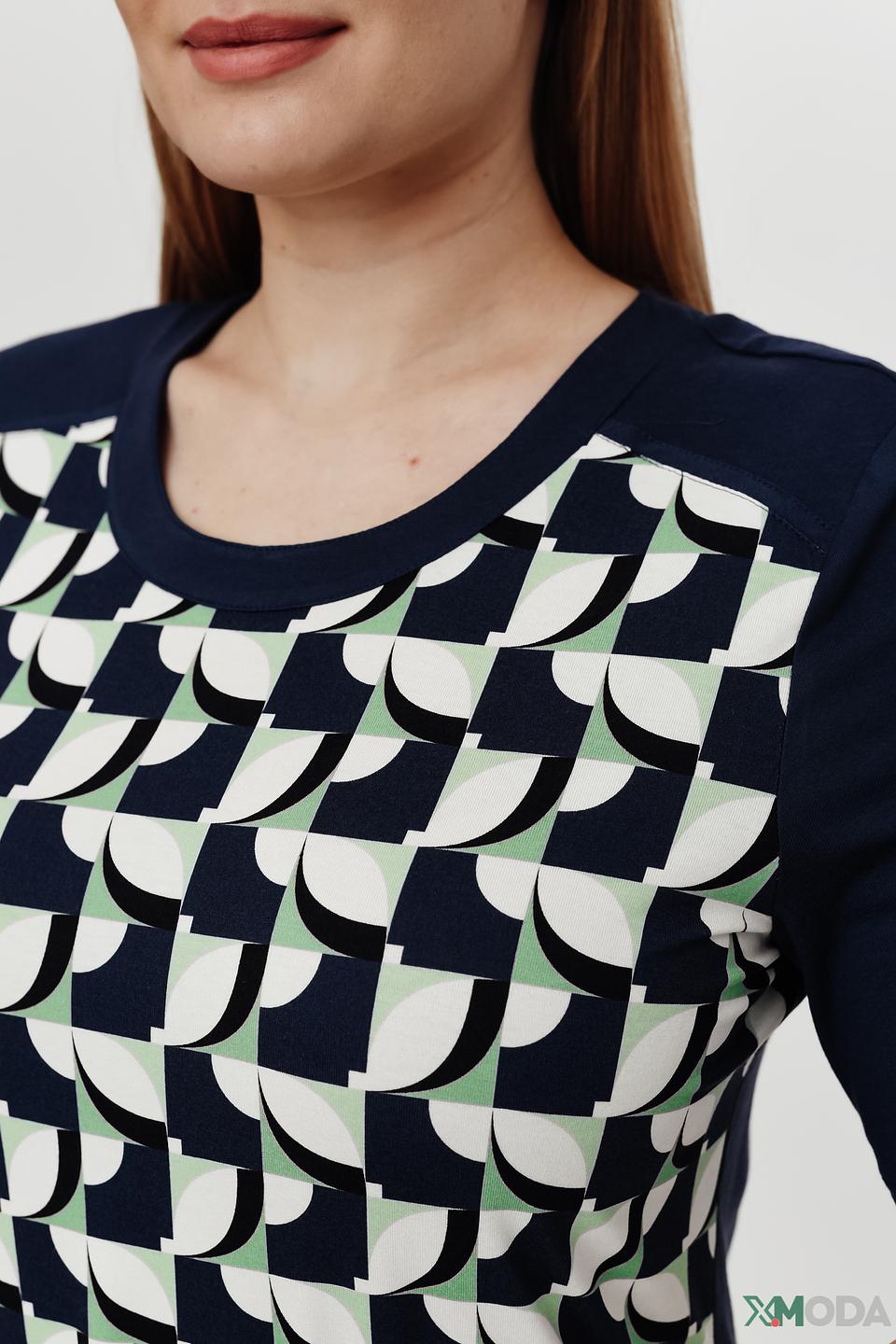 Блуза Eugen Klein с геометрическим принтом