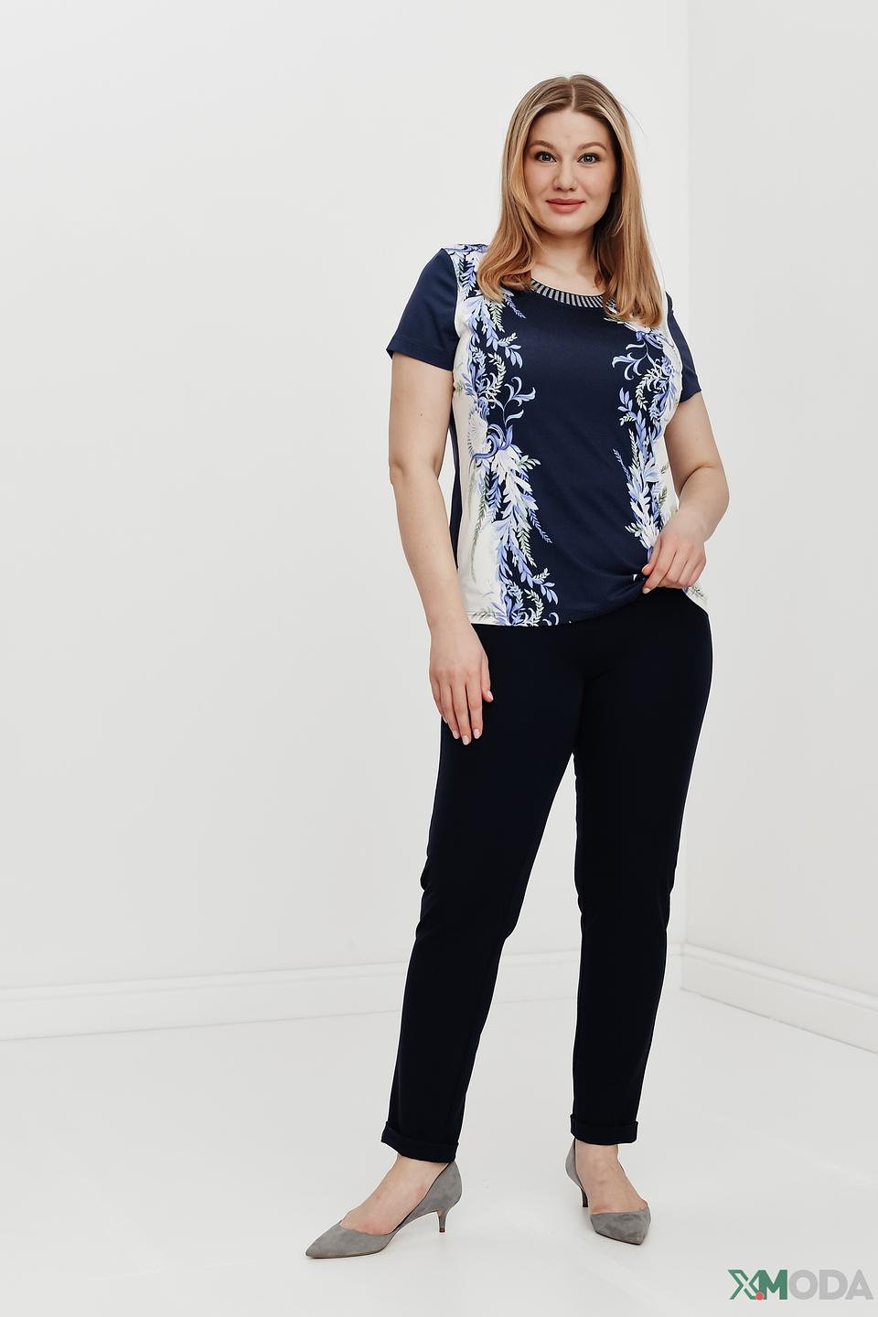 Футболка Eugen Klein с цветочным принтом