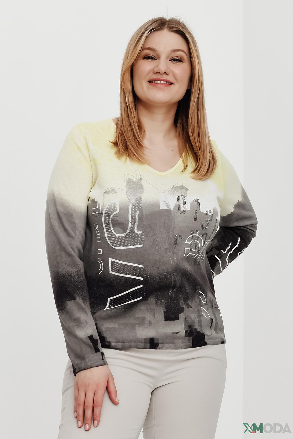 Пуловер Rabe collection с принтом