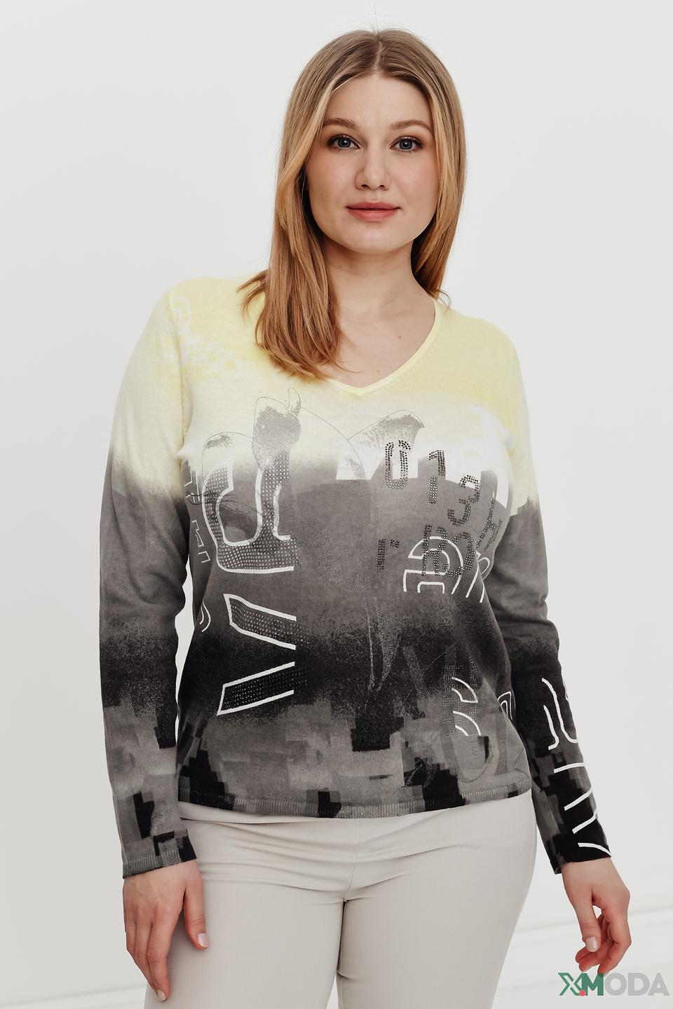 Пуловер Rabe collection с принтом