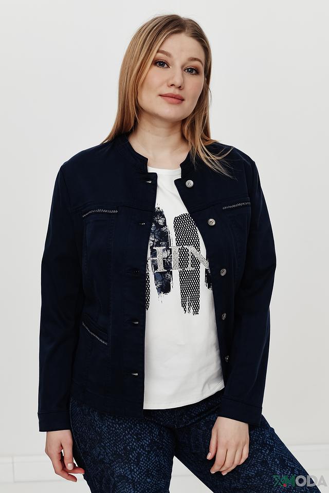 Жакет Thomas Rabe приталенный тёмно-синий