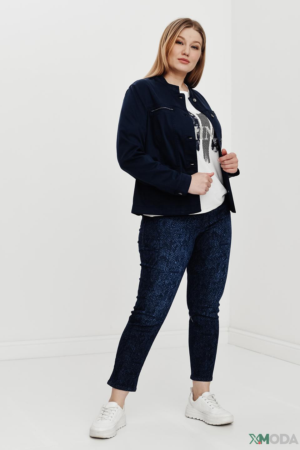 Жакет Thomas Rabe приталенный тёмно-синий