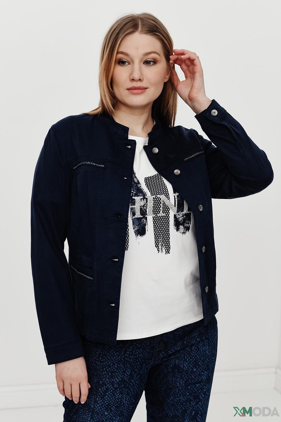 Жакет Thomas Rabe приталенный тёмно-синий