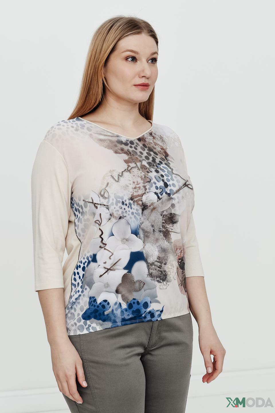 Блуза Thomas Rabe с цветочным принтом