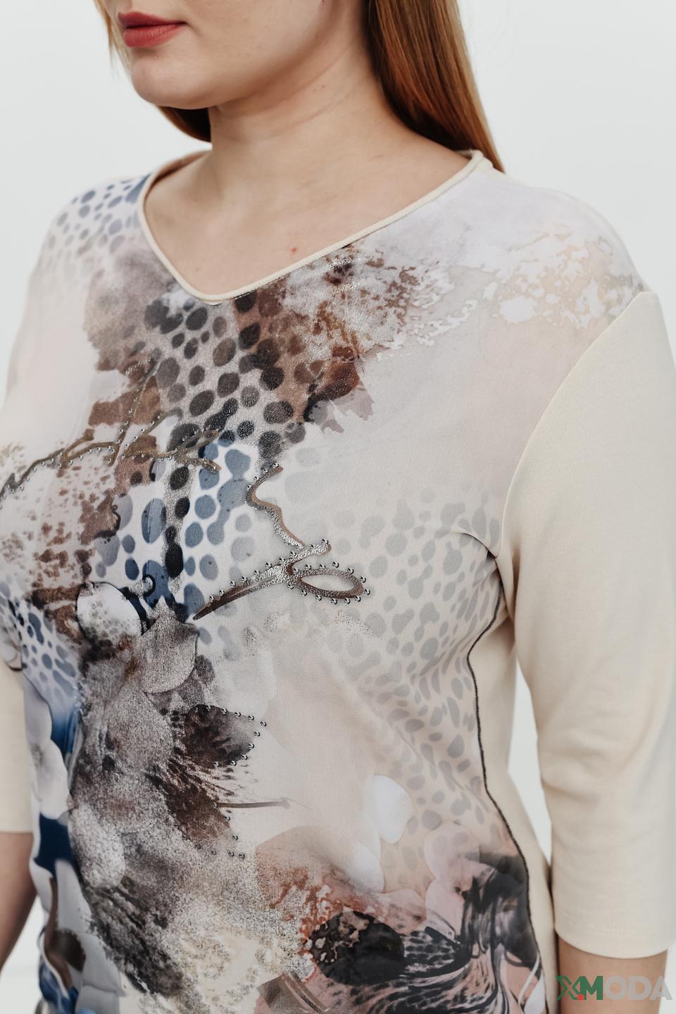 Блуза Thomas Rabe с цветочным принтом