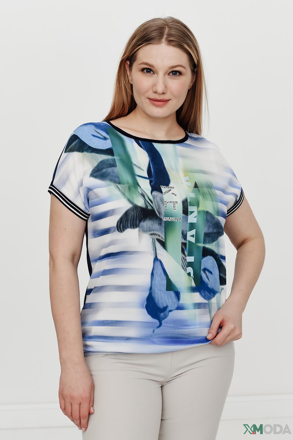 Блуза Thomas Rabe с принтом