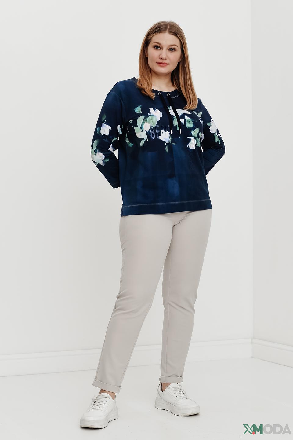 Пуловер Thomas Rabe с цветочным принтом