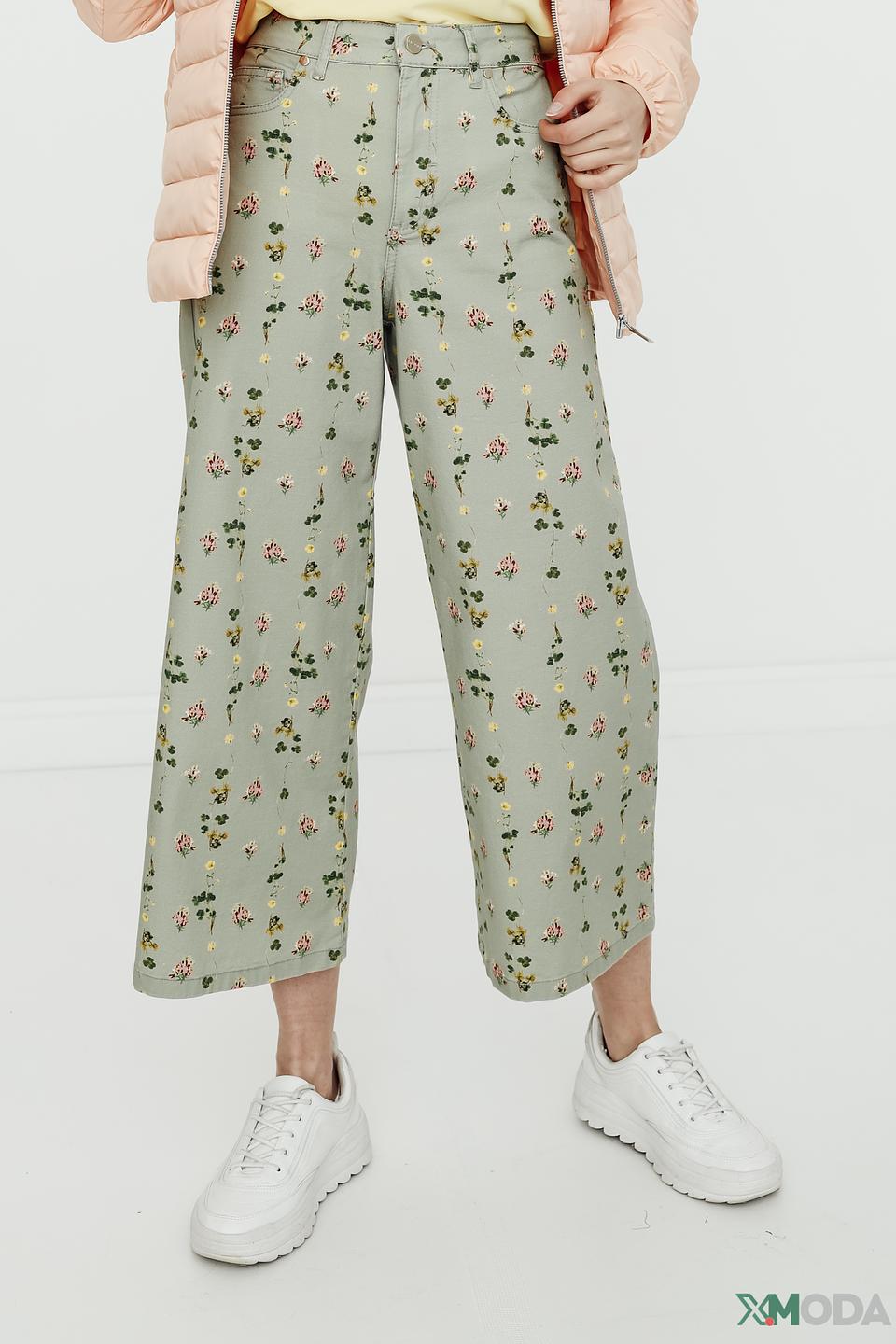 Брюки i Blues с цветочным принтом