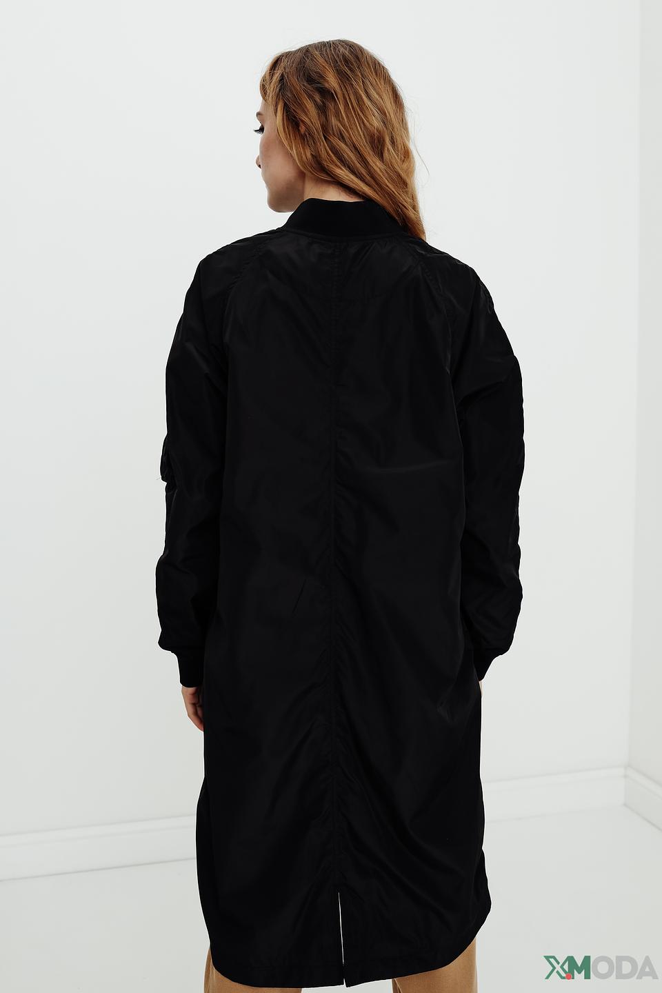 Куртка Beaumont чёрная удлинённая