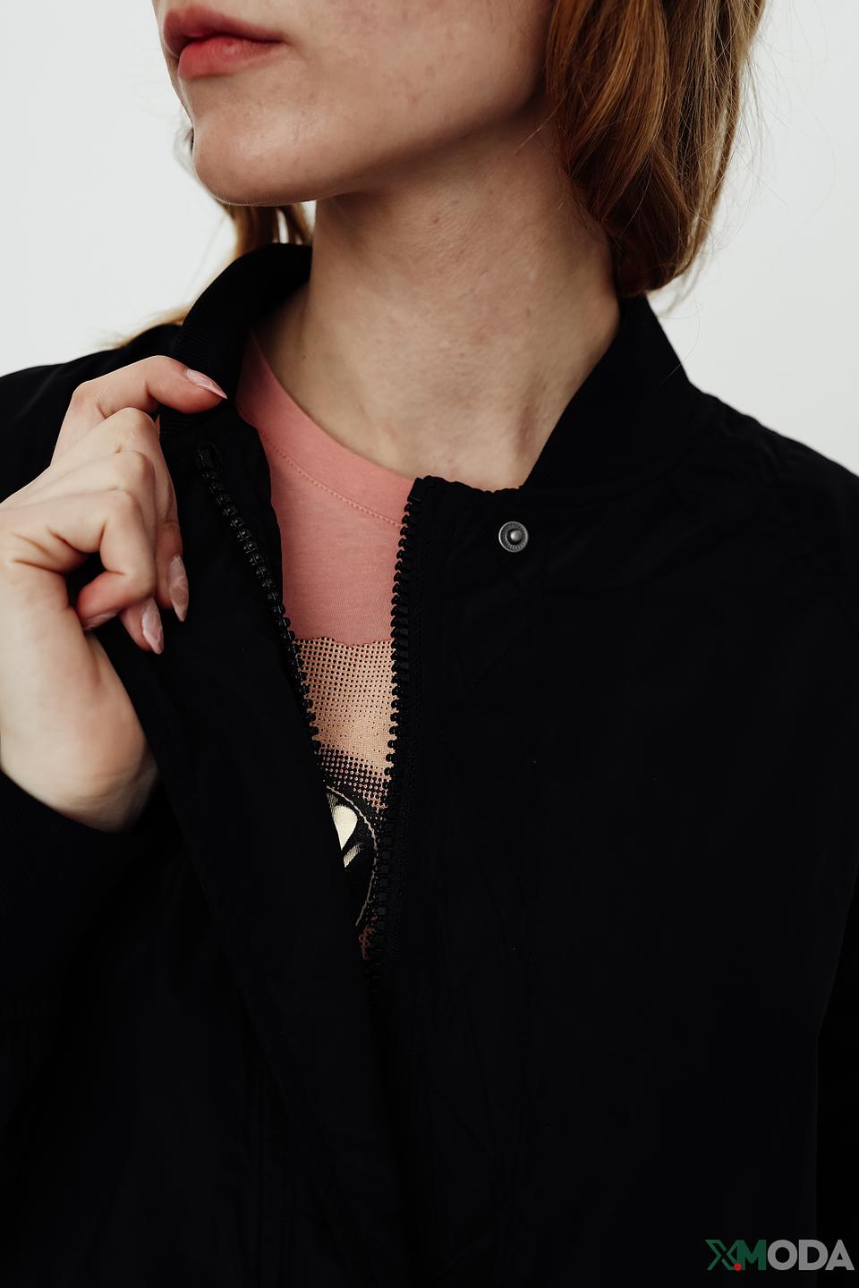 Куртка Beaumont чёрная удлинённая