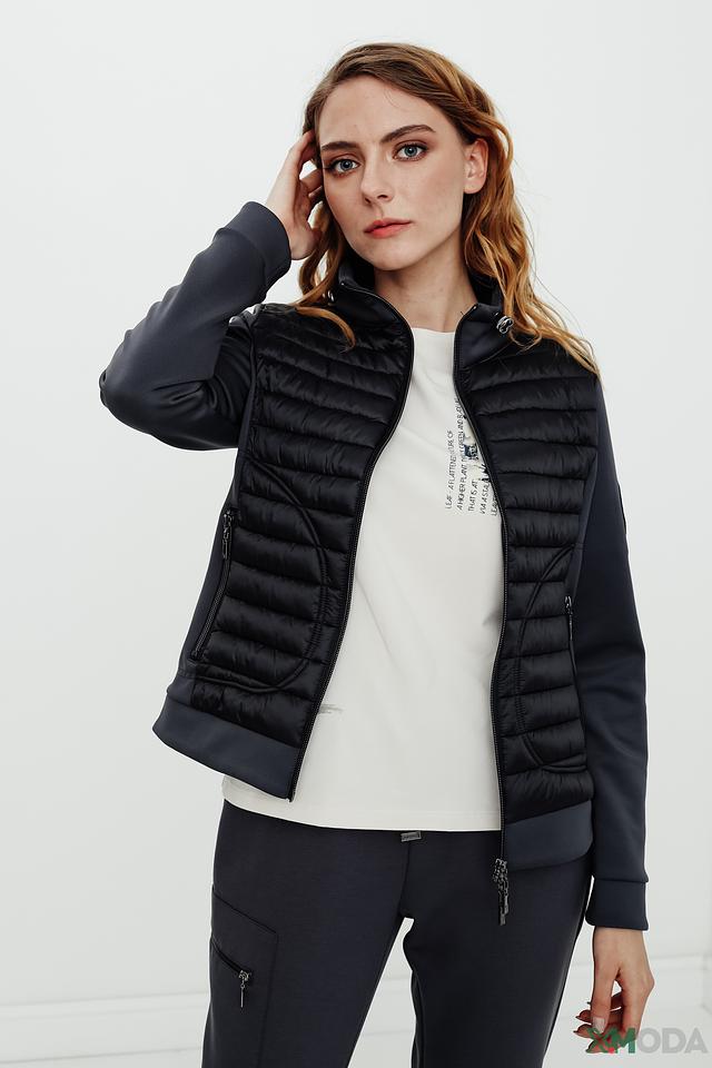 Жакет Monari стеганый черный