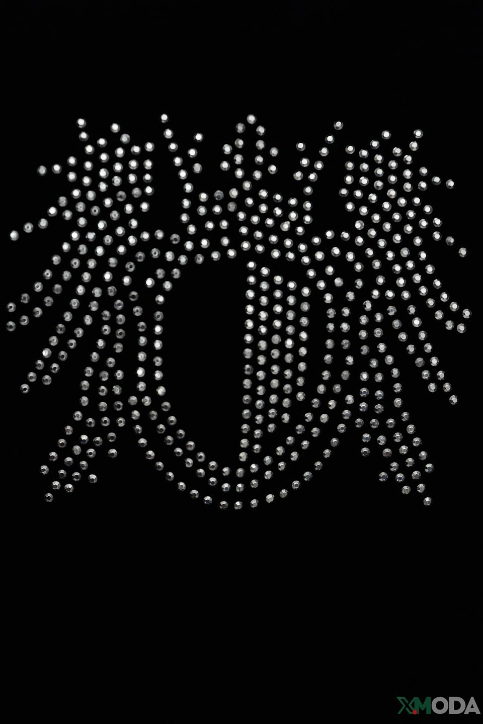 Футболка Pezzo с логотипом RICH чёрная