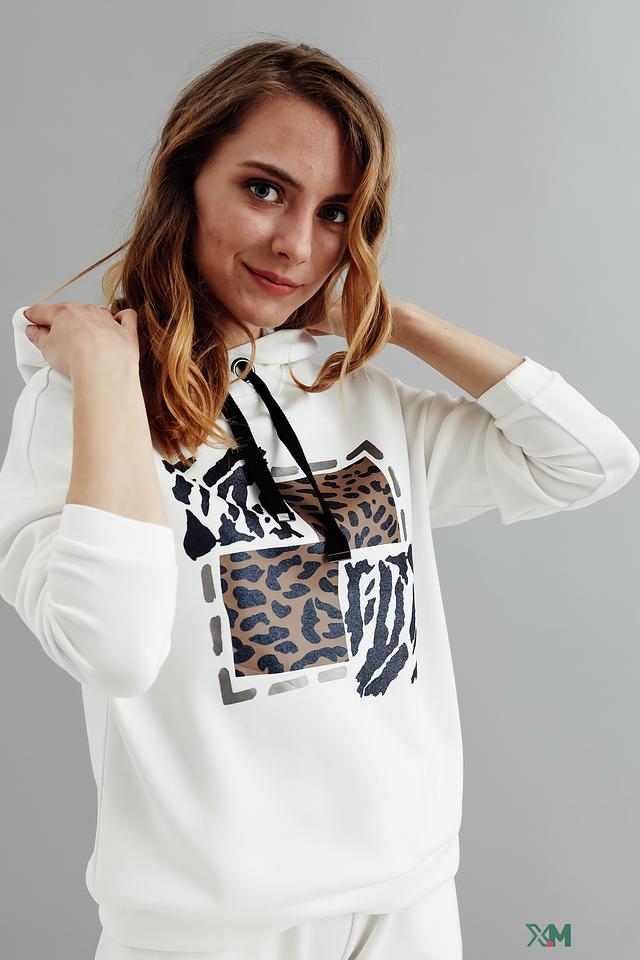 Пуловер Pezzo с принтом