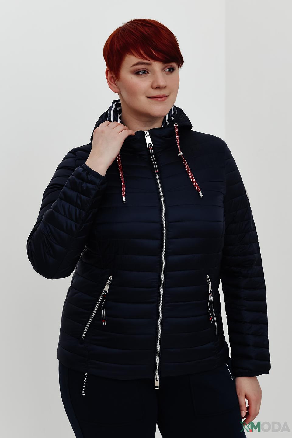 Куртка Lebek стеганая синяя