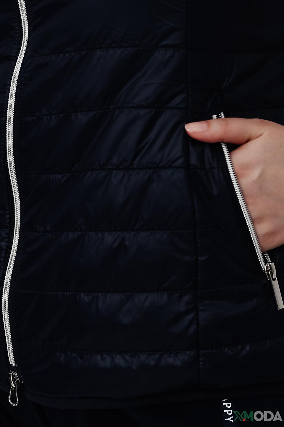 Жилет Frank Walder стеганый чёрный