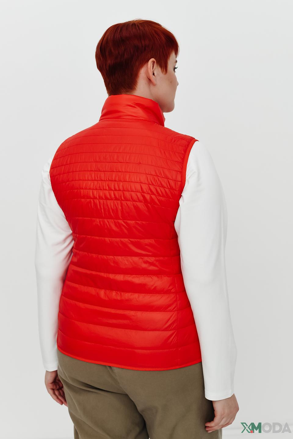 Жилет Frank Walder стеганый красный