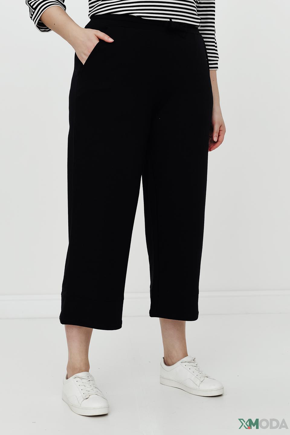 Брюки Samoon кюлоты чёрные