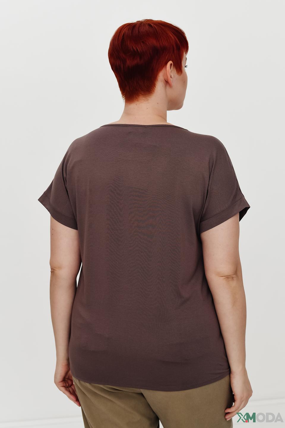 Блуза Via Appia с узором DUE