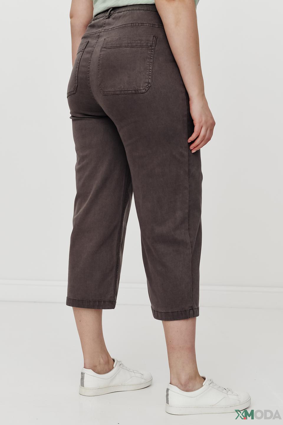 Брюки кюлоты Via Appia серые