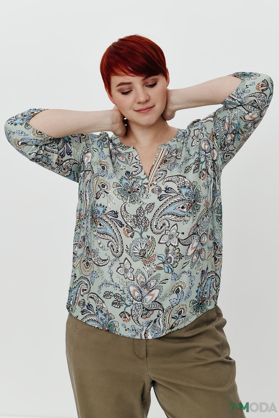 Блуза Via Appia с принтом