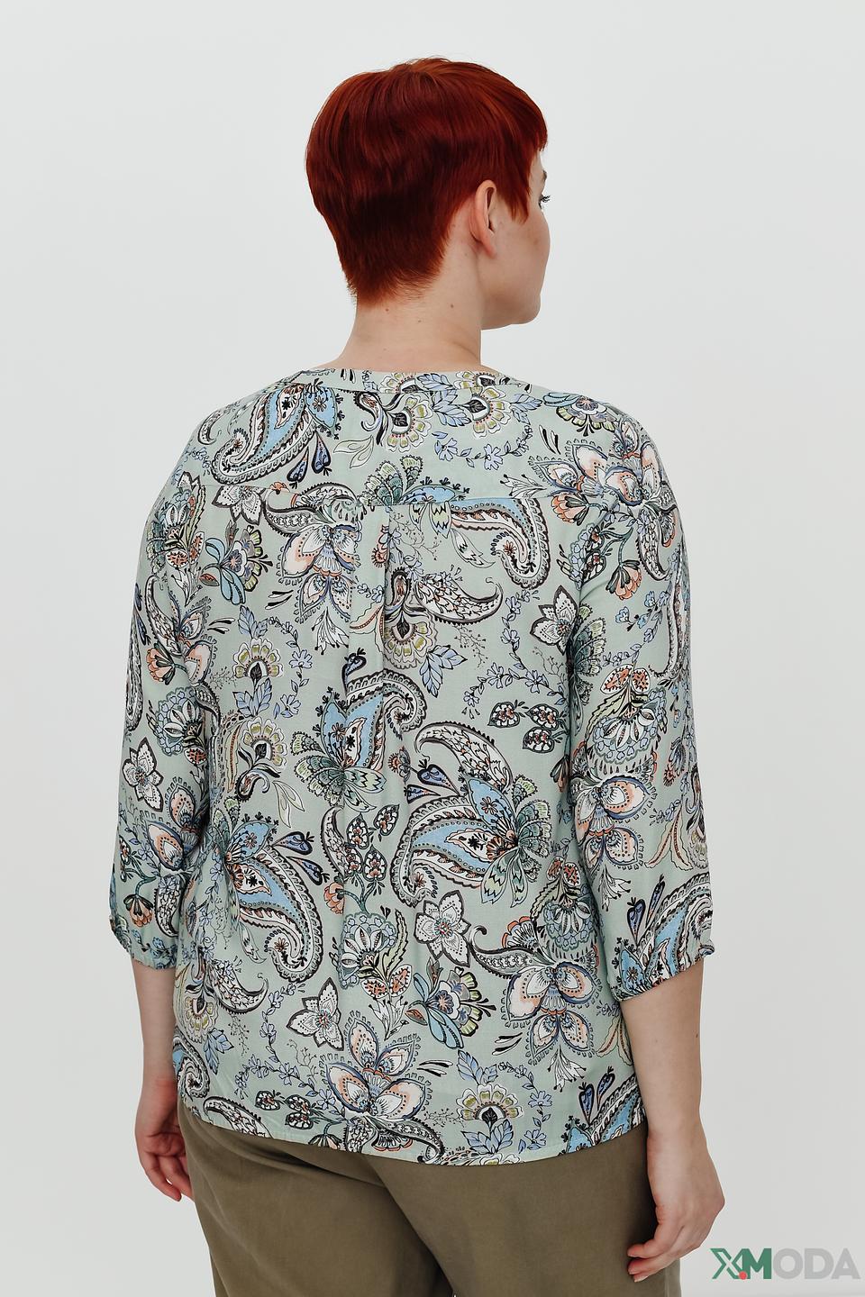 Блуза Via Appia с принтом