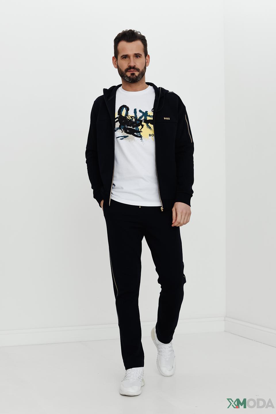 Толстовка Boss Athleisure чёрная