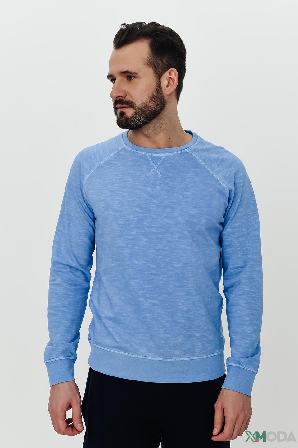 Джемпер Ragman мужской голубой