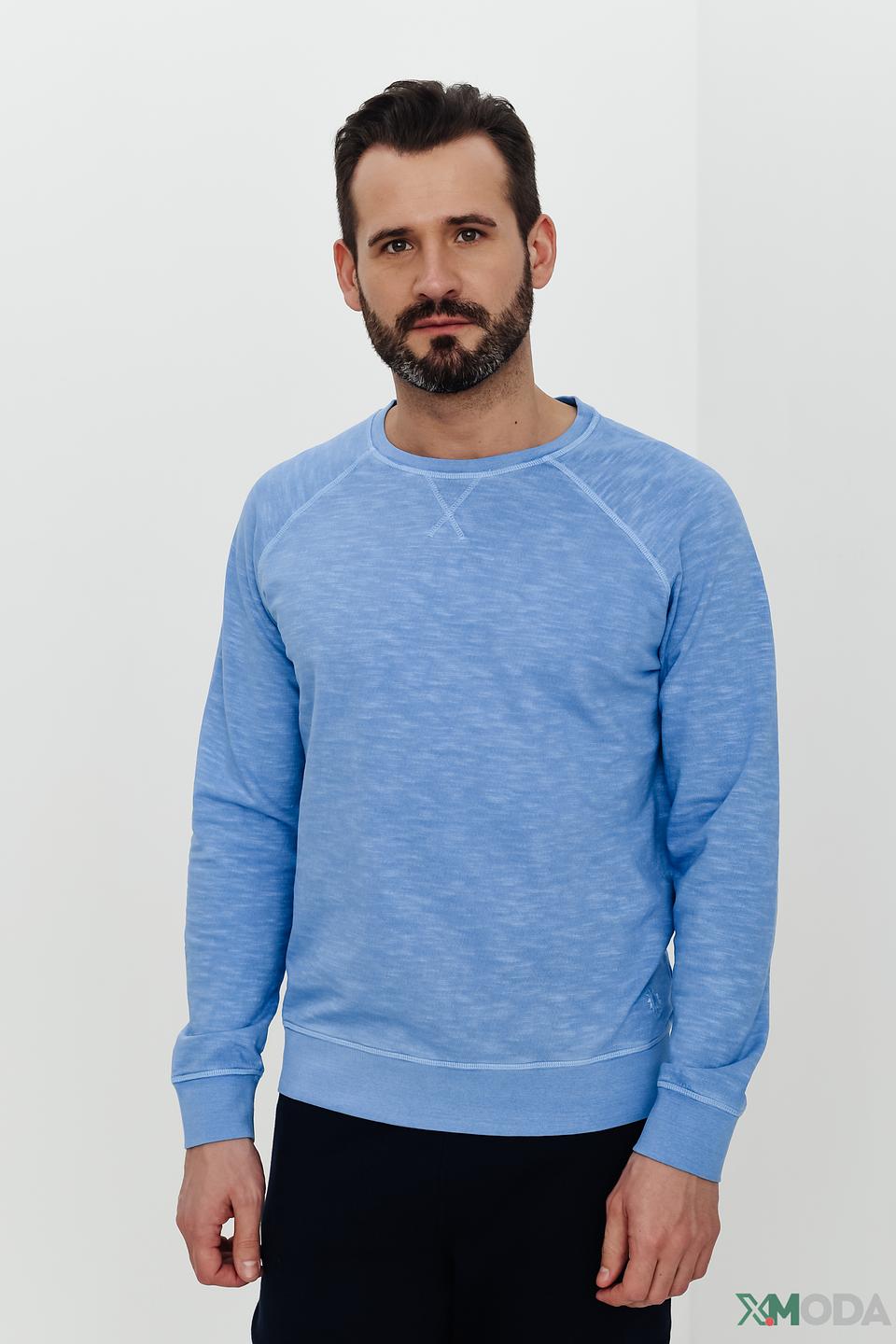 Джемпер Ragman мужской голубой