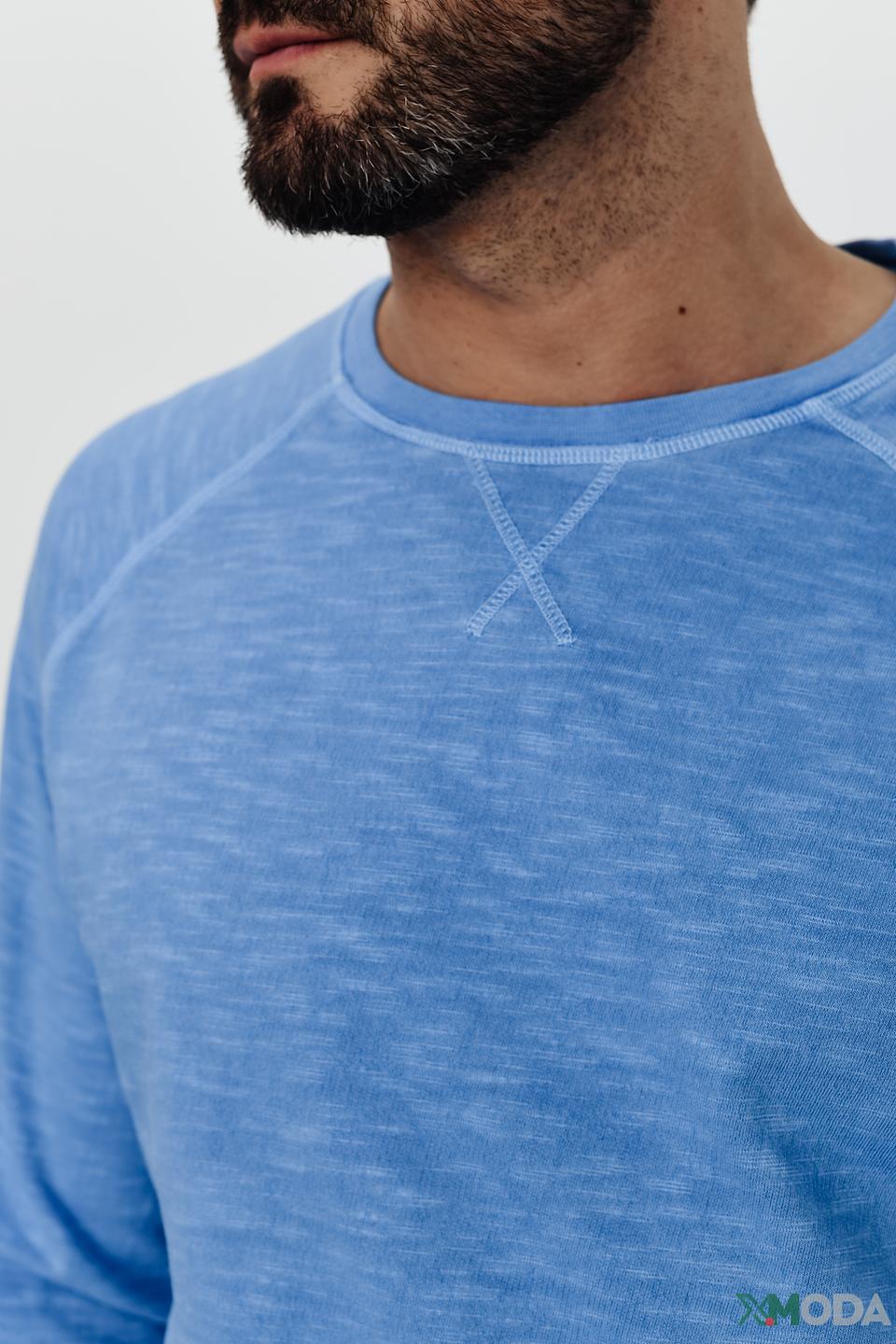 Джемпер Ragman мужской голубой