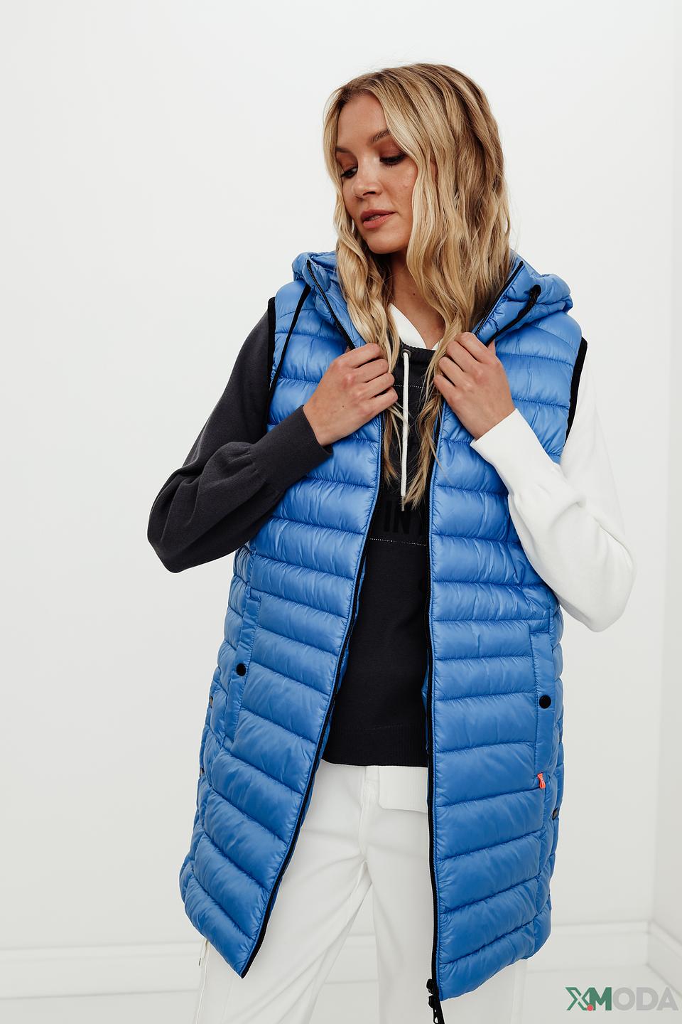 Жилет Frieda and Freddies стеганый синий