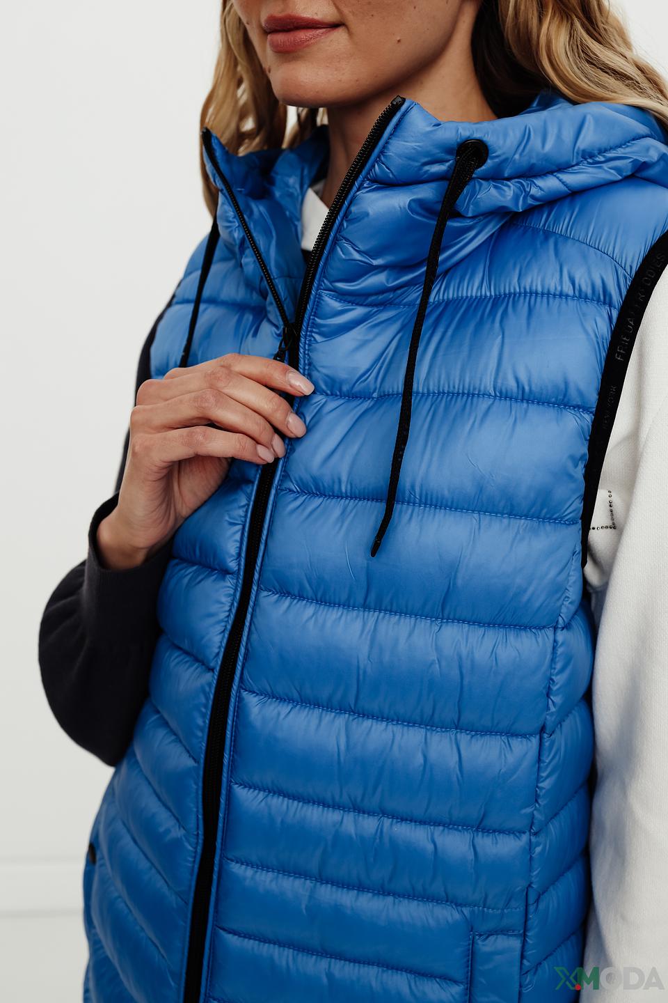 Жилет Frieda and Freddies стеганый синий