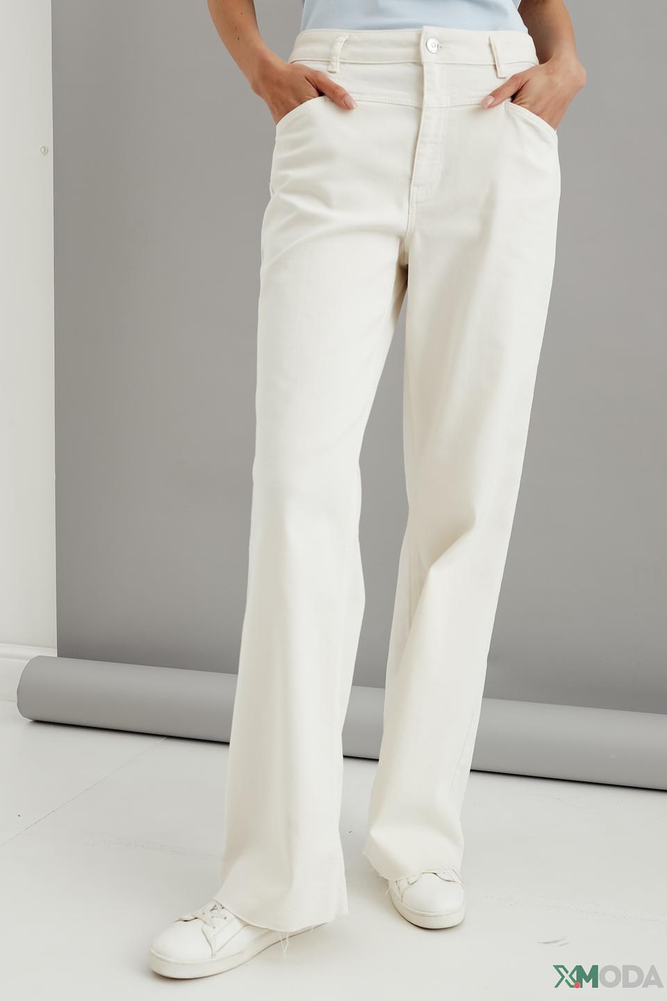 Джинсы Oui палаццо белые